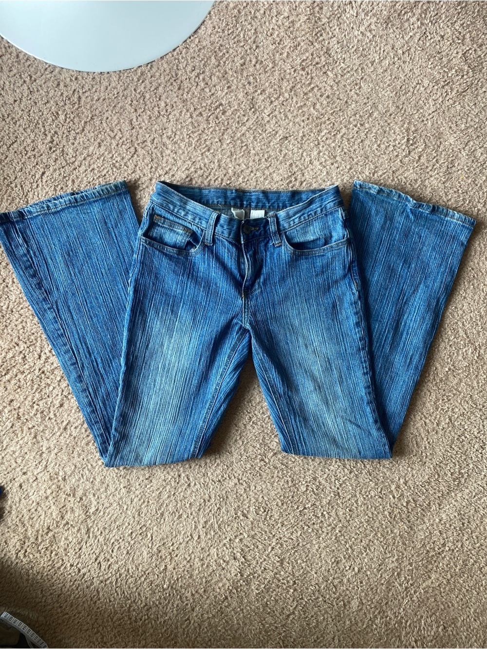 John Galt Brandy Melville Y2K Low Rise Flare Jeans - Picture 2 of 10